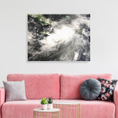 Tropisch Storm Gustav in het Caribische Zee Canvas Afdruk (Insitu (Woonkamer))
