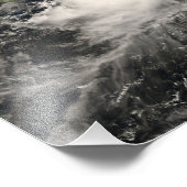 Tropisch Storm Gustav in het Caribische Zee Foto Afdruk (Hoek)