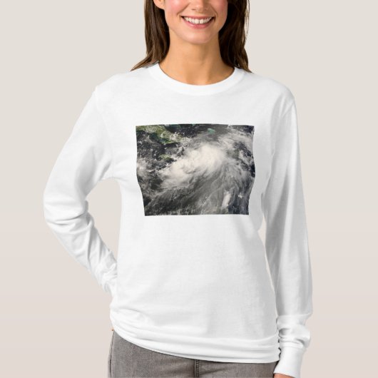 Tropisch Storm Gustav in het Caribische Zee T-shirt (Voorkant)