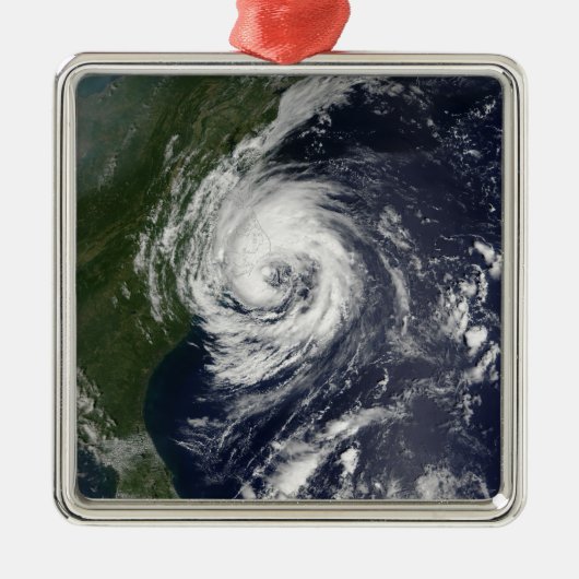 Tropisch Storm Gustav Metalen Ornament (Voorkant)