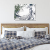 Tropisch Storm Hagupit Canvas Afdruk (Insitu (Slaapkamer))