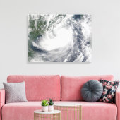Tropisch Storm Hagupit Canvas Afdruk (Insitu (Woonkamer))