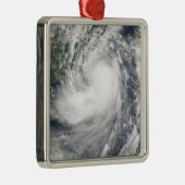 Tropisch Storm Hagupit Metalen Ornament (Rechts)