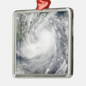 Tropisch Storm Hagupit Metalen Ornament (Links)