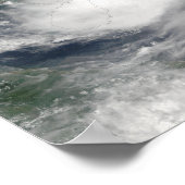 Tropisch Storm Hagupit Poster (Hoek)