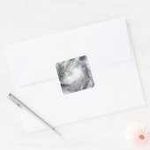 Tropisch Storm Hagupit Vierkante Sticker (Envelop)