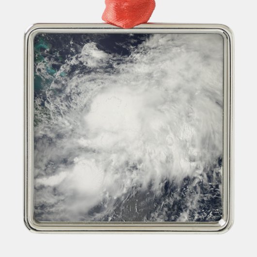 Tropisch Storm Hanna Metalen Ornament (Voorkant)