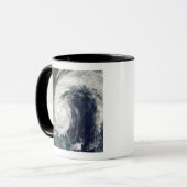 Tropisch Storm Hanna over de oostkust Mok (Voorkant links)