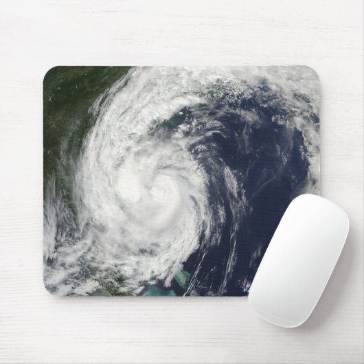 Tropisch Storm Hanna over de oostkust Muismat (Met muis)