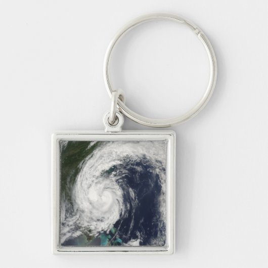 Tropisch Storm Hanna over de oostkust Sleutelhanger (Voorkant)