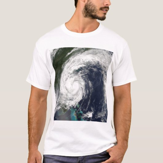 Tropisch Storm Hanna over de oostkust T-shirt (Voorkant)