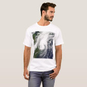 Tropisch Storm Hanna over oostkust 2 T-shirt (Voorkant volledig)