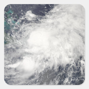 Tropisch Storm Hanna Vierkante Sticker