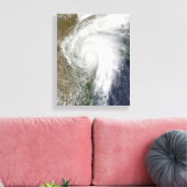 Tropisch Storm Hermine boven Texas Canvas Afdruk (Insitu (Woonkamer))
