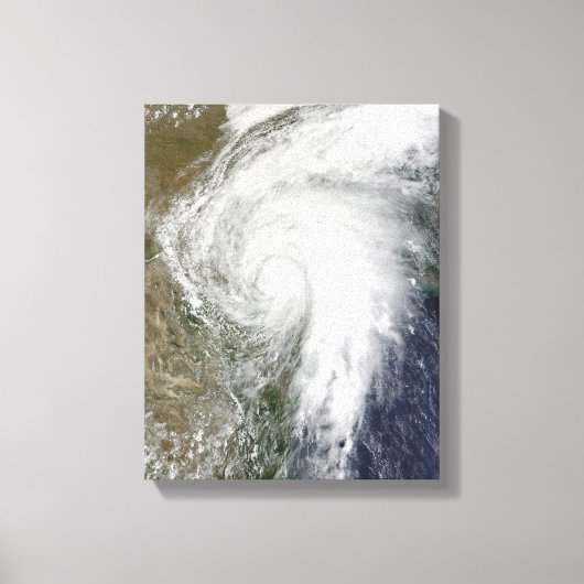 Tropisch Storm Hermine boven Texas Canvas Afdruk (Voorkant)