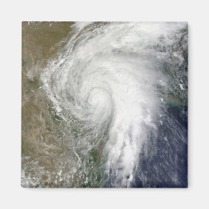 Tropisch Storm Hermine boven Texas Magneet