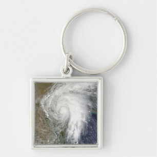 Tropisch Storm Hermine boven Texas Sleutelhanger