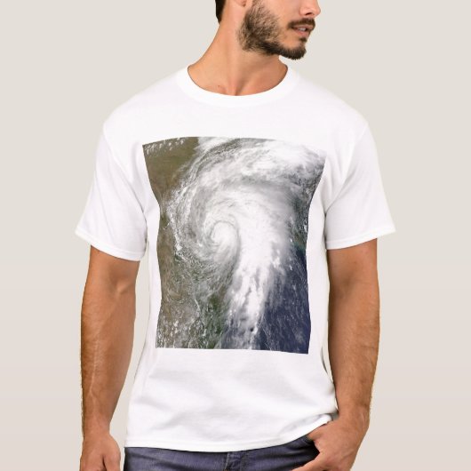 Tropisch Storm Hermine boven Texas T-shirt (Voorkant)