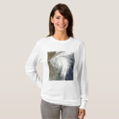 Tropisch Storm Hermine boven Texas T-shirt (Voorkant volledig)