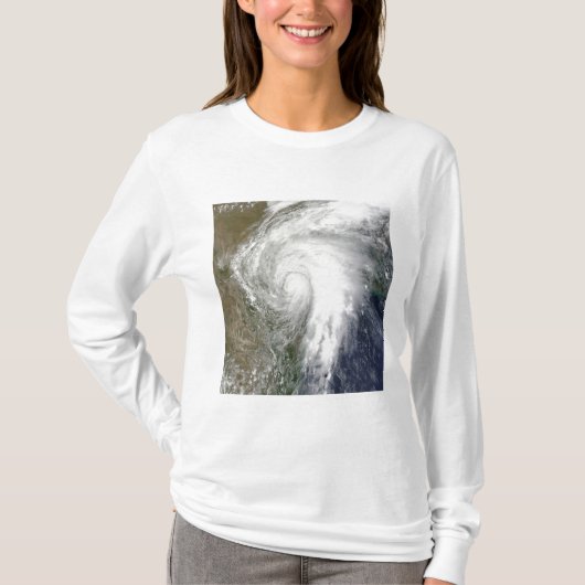 Tropisch Storm Hermine boven Texas T-shirt (Voorkant)