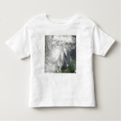Tropisch Storm Hermine in de Golf van Mexico Kinder Shirts (Voorkant)