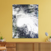 Tropisch Storm Ida in het Caribische Zee 2 Canvas Afdruk (Insitu (Woonkamer))