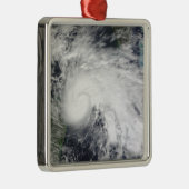 Tropisch Storm Ida in het Caribische Zee 2 Metalen Ornament (Rechts)