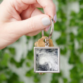 Tropisch Storm Ida in het Caribische Zee 2 Sleutelhanger (Hand)
