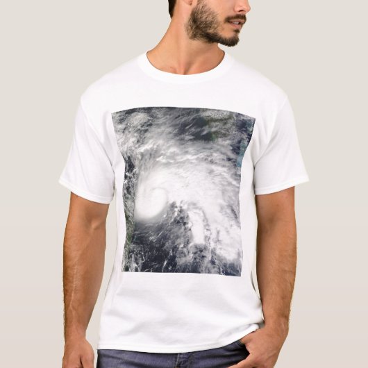 Tropisch Storm Ida in het Caribische Zee 2 T-shirt (Voorkant)