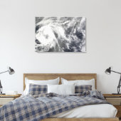 Tropisch Storm Josephine Canvas Afdruk (Insitu (Slaapkamer))