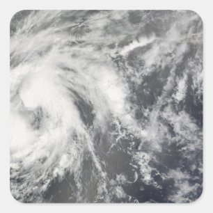 Tropisch Storm Josephine Vierkante Sticker