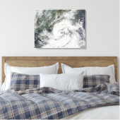 Tropisch Storm Kammuri Canvas Afdruk (Insitu (Slaapkamer))