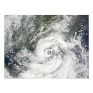 Tropisch Storm Kammuri Foto Afdruk