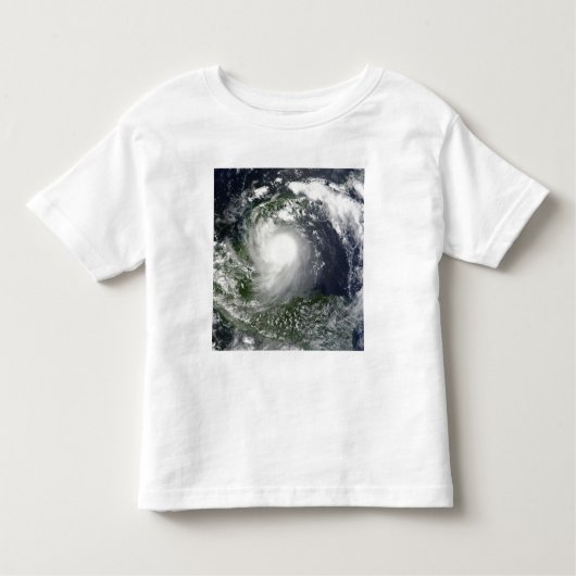 Tropisch Storm Karl over het schiereiland Yucatan Kinder Shirts (Voorkant)
