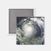 Tropisch Storm Karl over het schiereiland Yucatan Magneet (Voorkant / Achterkant)