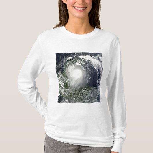 Tropisch Storm Karl over het schiereiland Yucatan T-shirt (Voorkant)