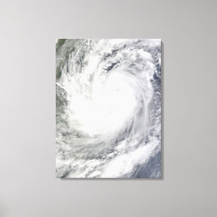 Tropisch Storm Ketsana Canvas Afdruk