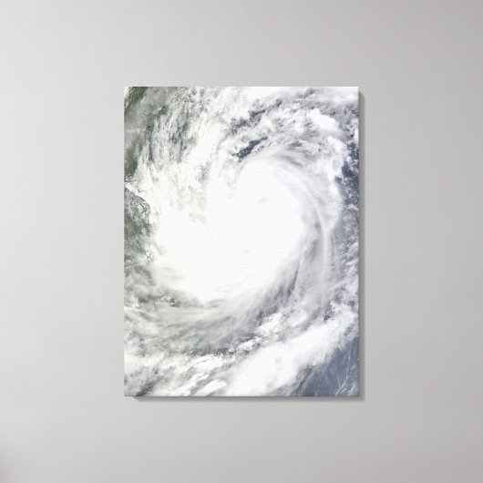 Tropisch Storm Ketsana Canvas Afdruk (Voorkant)