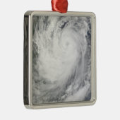 Tropisch Storm Ketsana Metalen Ornament (Rechts)