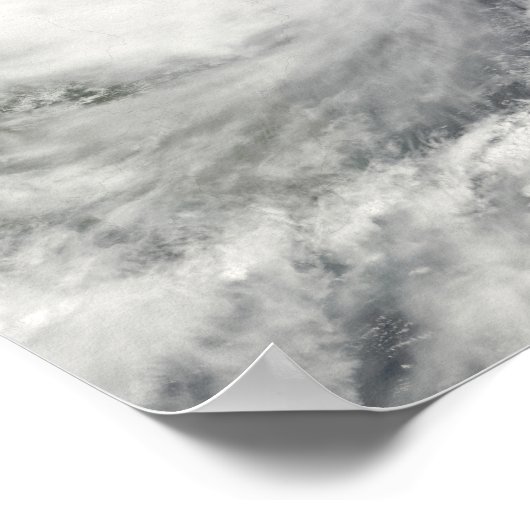 Tropisch Storm Ketsana Poster (Hoek)