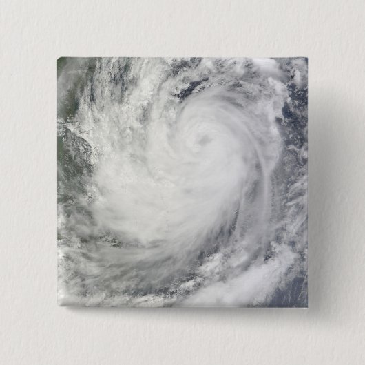 Tropisch Storm Ketsana Vierkante Button 5,1 Cm (Voorkant)