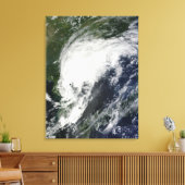 Tropisch Storm Kompasu Canvas Afdruk (Insitu (Woonkamer))