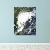 Tropisch Storm Kompasu Canvas Afdruk (Insitu (Houten vloer))