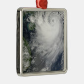 Tropisch Storm Koppu naburend landval Metalen Ornament (Rechts)