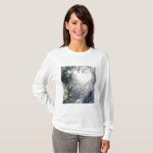 Tropisch Storm Koppu naburend landval T-shirt (Voorkant volledig)