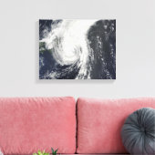 Tropisch Storm Krovanh Canvas Afdruk (Insitu (Woonkamer))