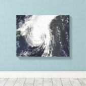 Tropisch Storm Krovanh Canvas Afdruk (Insitu (Houten vloer))