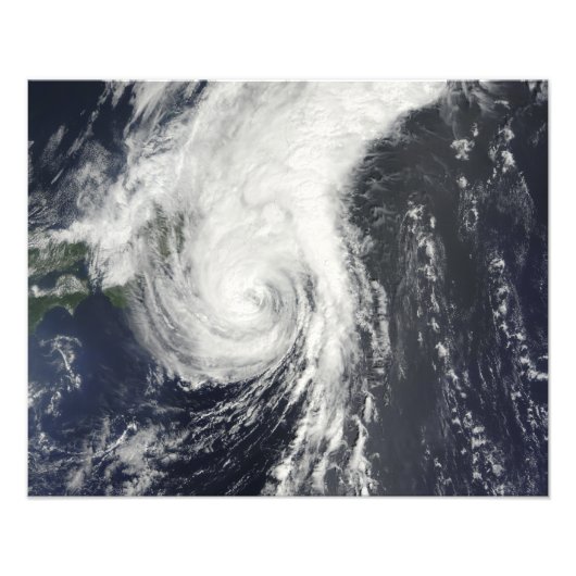 Tropisch Storm Krovanh Foto Afdruk (Voorkant)