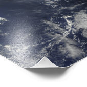 Tropisch Storm Krovanh Foto Afdruk (Hoek)