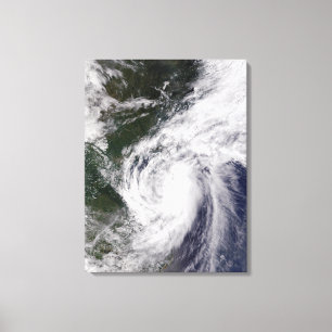 Tropisch Storm Mekkhala Canvas Afdruk